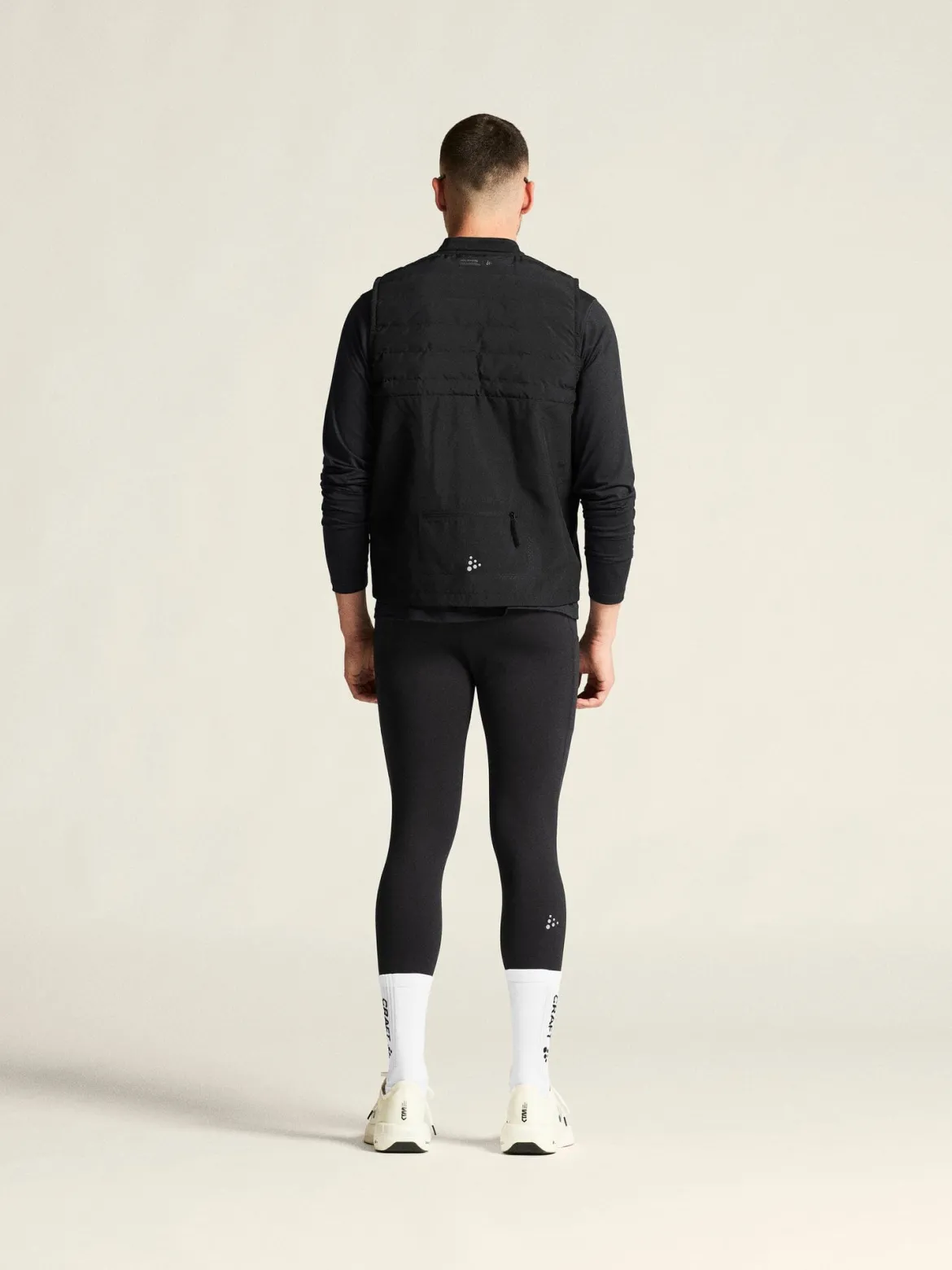 Men's SubZ Running Vest 4 - Black
