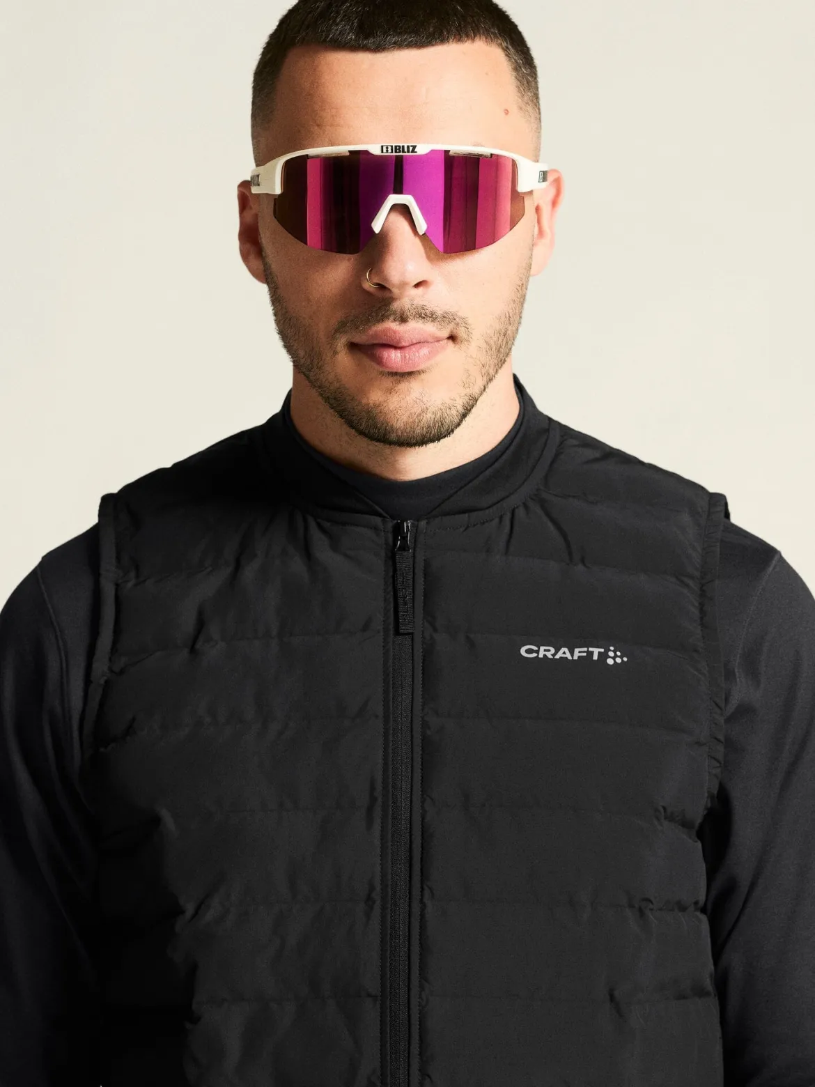 Men's SubZ Running Vest 4 - Black