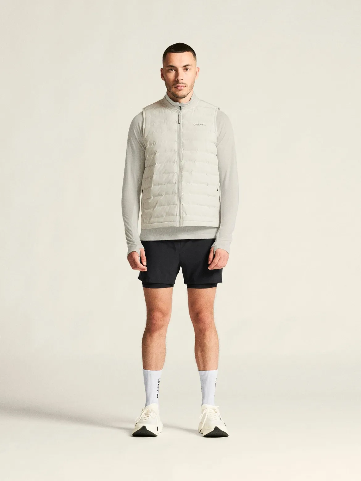 Men's SubZ Running Vest 4 - Cloud