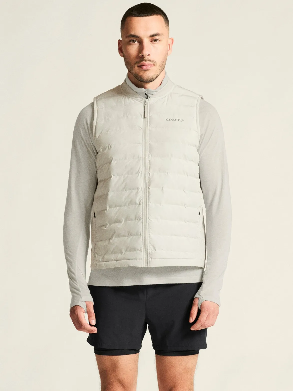 Men's SubZ Running Vest 4 - Cloud