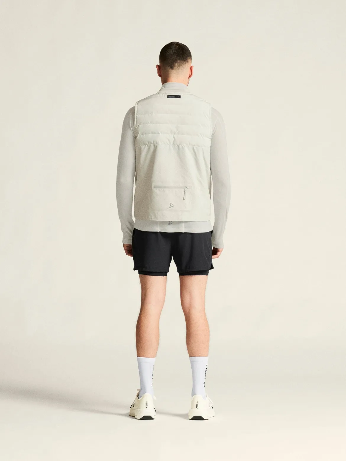 Men's SubZ Running Vest 4 - Cloud