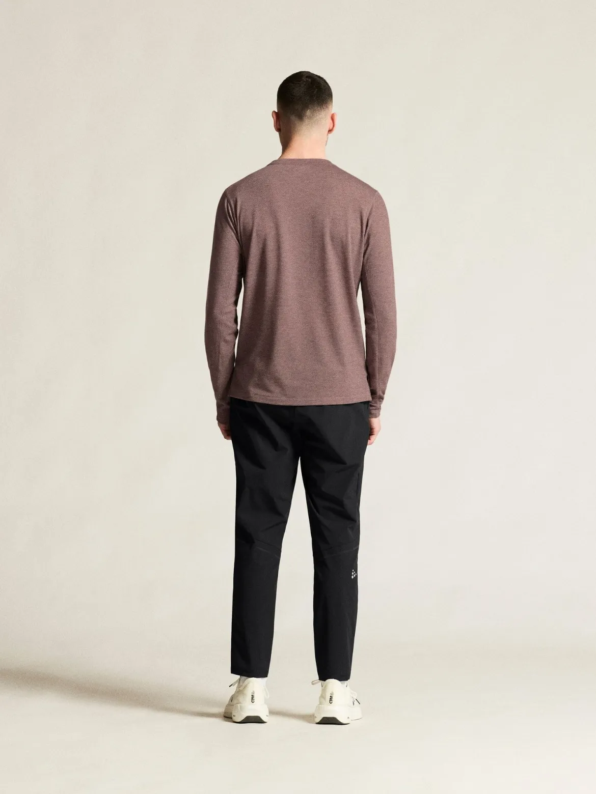 Men's Thermal Mesh CN - FLINT MELANGE