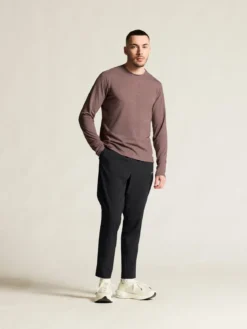 Men's Thermal Mesh CN - FLINT MELANGE
