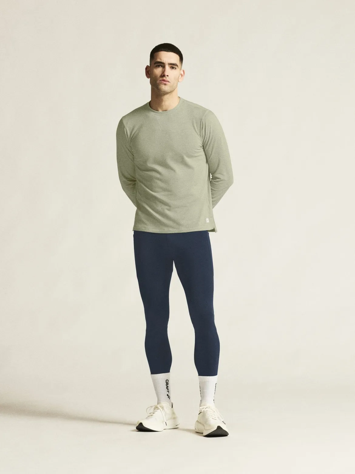 Men's Thermal Mesh CN - PIGEON MELANGE