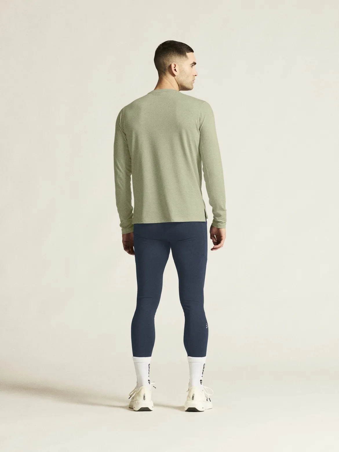 Men's Thermal Mesh CN - PIGEON MELANGE