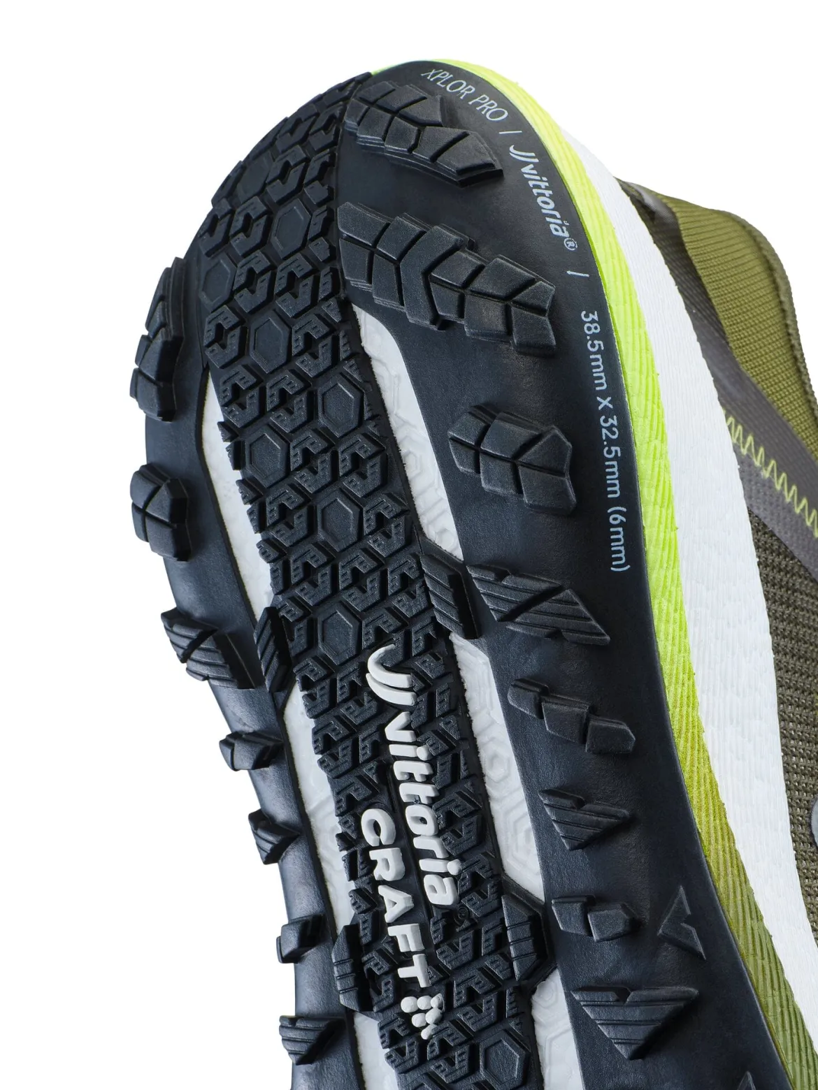 Men's Xplor Pro Running Shoe - LEAF/CONTRAST YELLOW