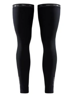 Unisex ADV Lumen Leg Warmer - Black/Silver Reflective