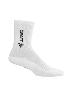 Unisex Core Join Training Socks - White/Black