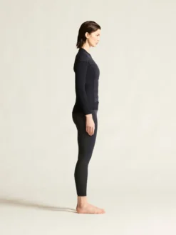 Women's Active Extreme X Wind Baselayer - Black/Granite