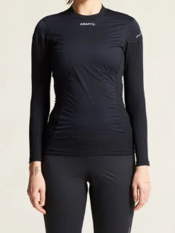 Women's Active Extreme X Wind Baselayer - Black/Granite