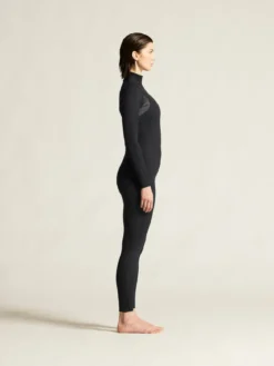 Women's Active Extreme X Zip Baselayer - Black