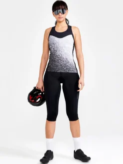 Women's ADV Endur Cycling Singlet - MULTI/BLACK