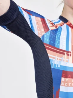 Women's ADV Endur Graphic Cycling Jersey - BLAZE/MULTI