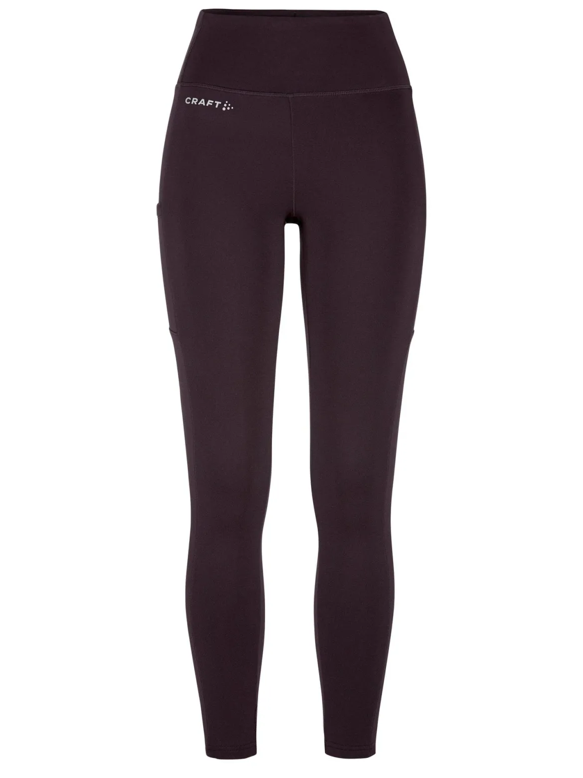 Women's ADV Essence High Waist Warm Tights - DK PLUM