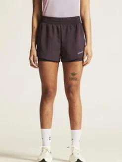 Women's ADV Essence 2-In-1 Shorts 2 - DK PLUM