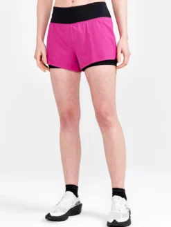 Women's ADV Essence 2-In-1 Shorts - ROXO