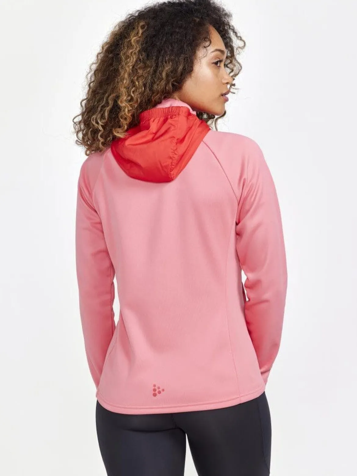 Women's ADV Essence Jersey Hood Jacket - ARROSA-REDDISH