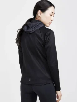 Women's ADV Essence Jersey Hood Jacket - ARROSA-REDDISH