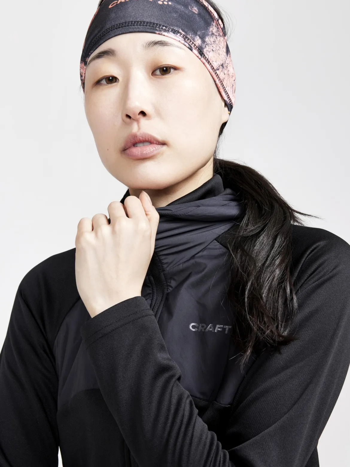 Women's ADV Essence Jersey Hood Jacket - ARROSA-REDDISH
