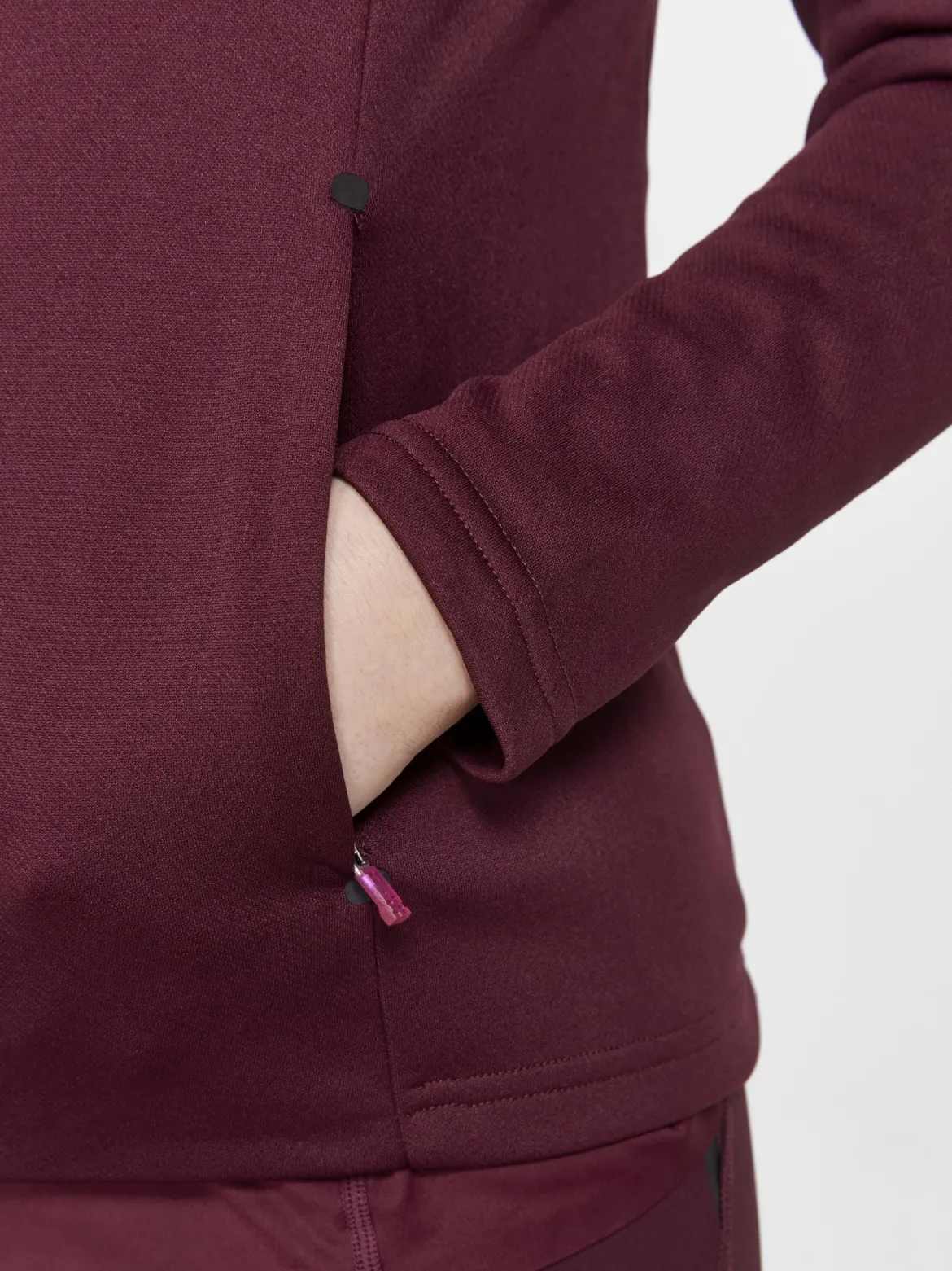 Women's ADV Essence Jersey Hood Jacket - PUNSCH-ROXO