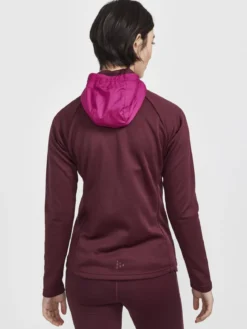Women's ADV Essence Jersey Hood Jacket - PUNSCH-ROXO