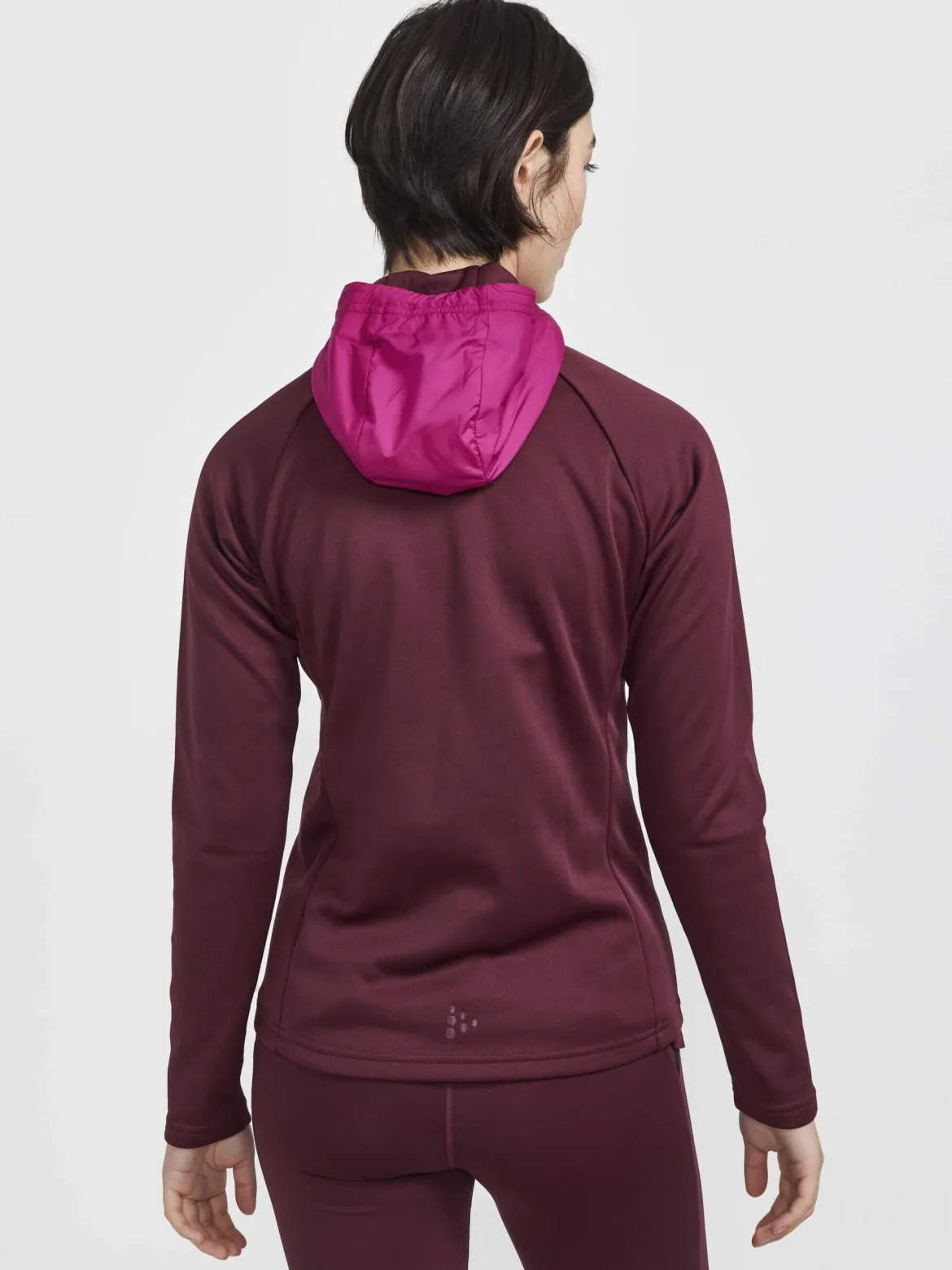 Women's ADV Essence Jersey Hood Jacket - PUNSCH-ROXO