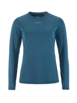 Women's Adv Essence LS Tee 2 - ENSIGN