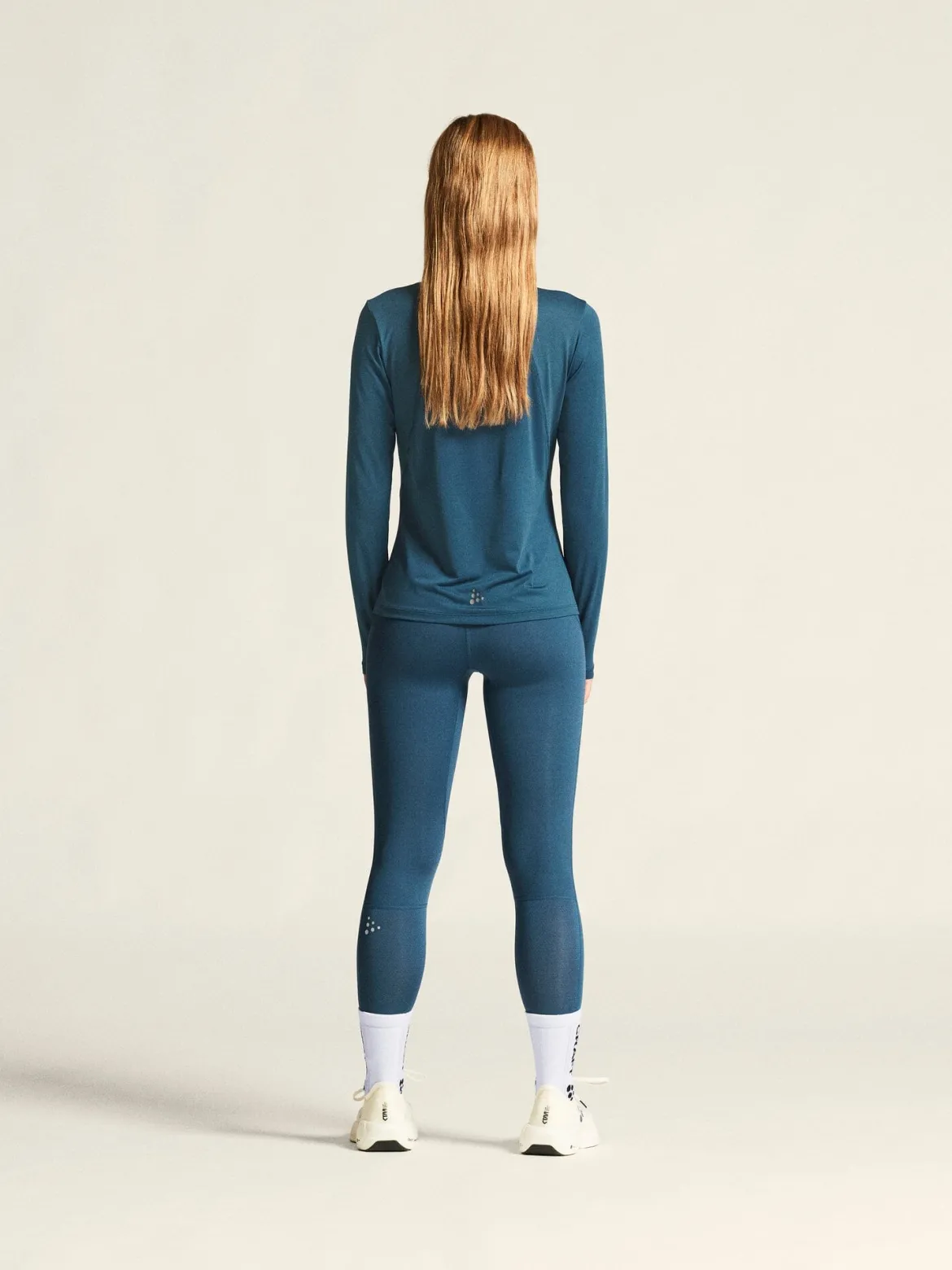 Women's Adv Essence LS Tee 2 - ENSIGN