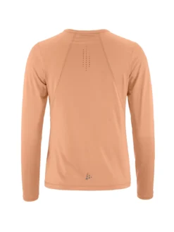 Women's Adv Essence LS Tee 2 - LIGHT SYRUP