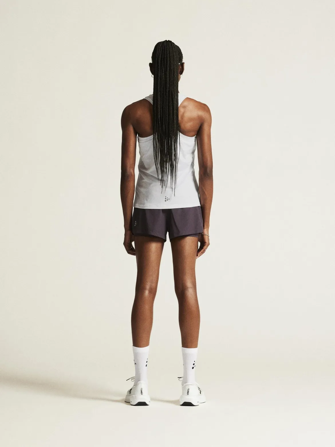 Women's Adv Essence Singlet 2 - White