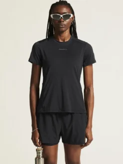 Women's Adv Essence SS Tee 2 - Black