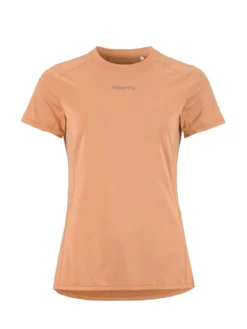 Women's Adv Essence SS Tee 2 - LIGHT SYRUP