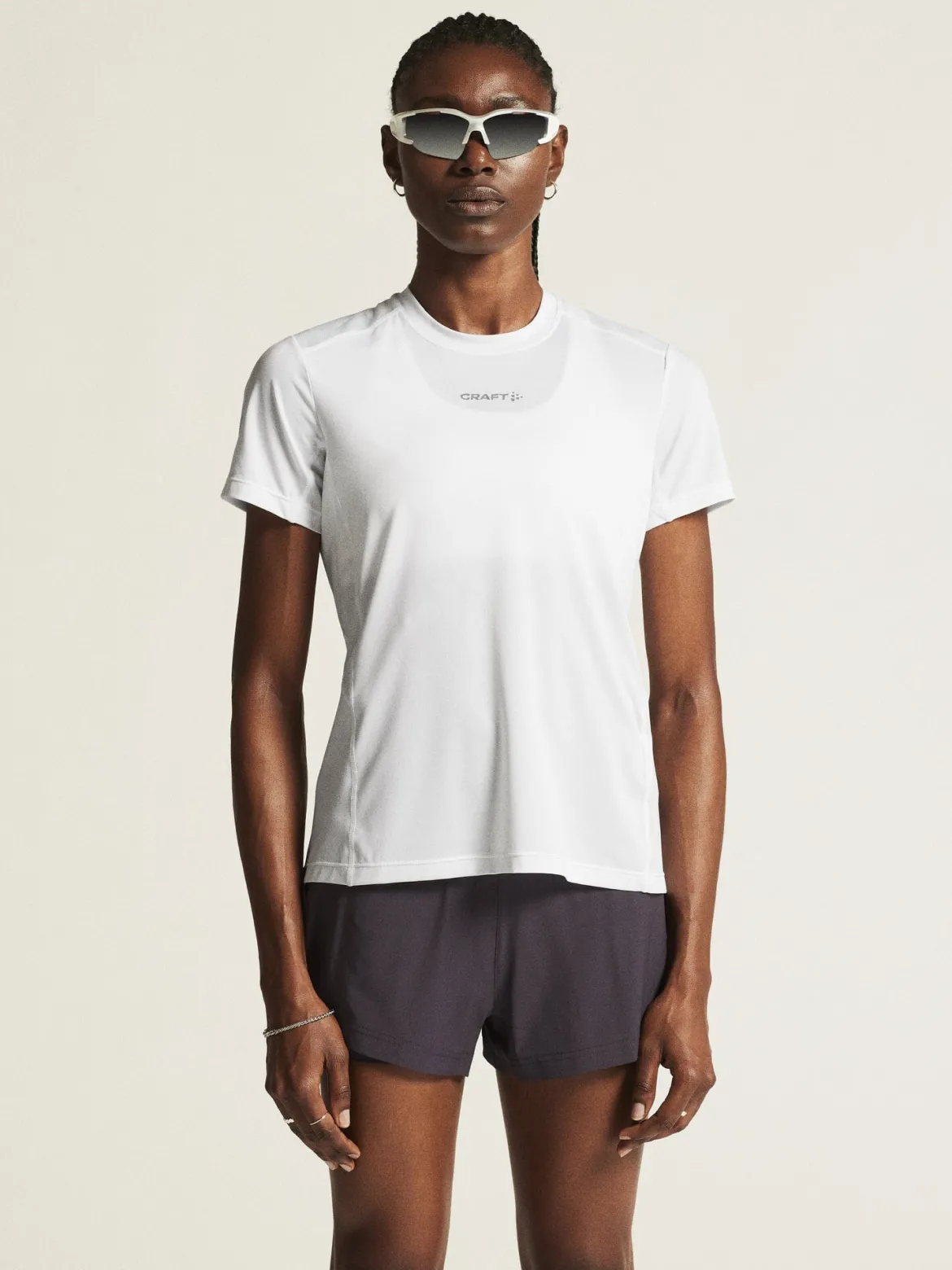 Women's Adv Essence SS Tee 2 - White
