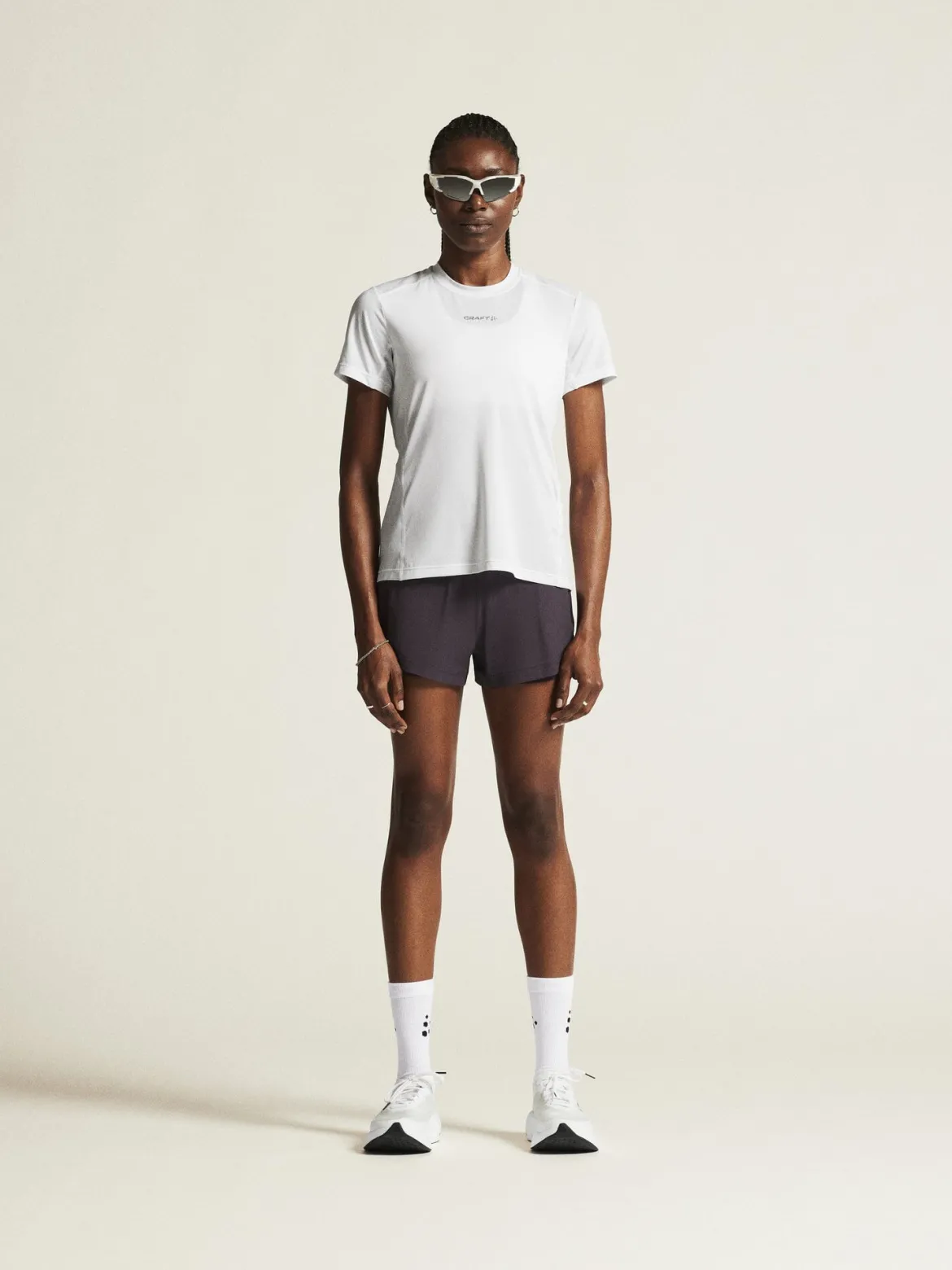 Women's Adv Essence SS Tee 2 - White