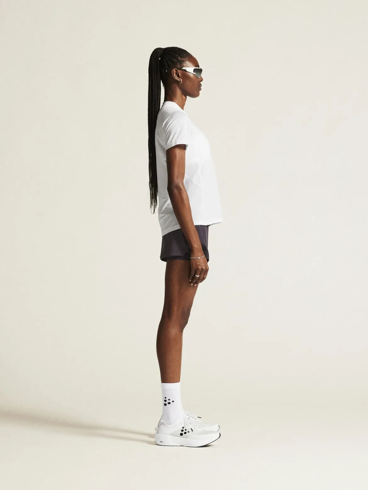 Women's Adv Essence SS Tee 2 - White
