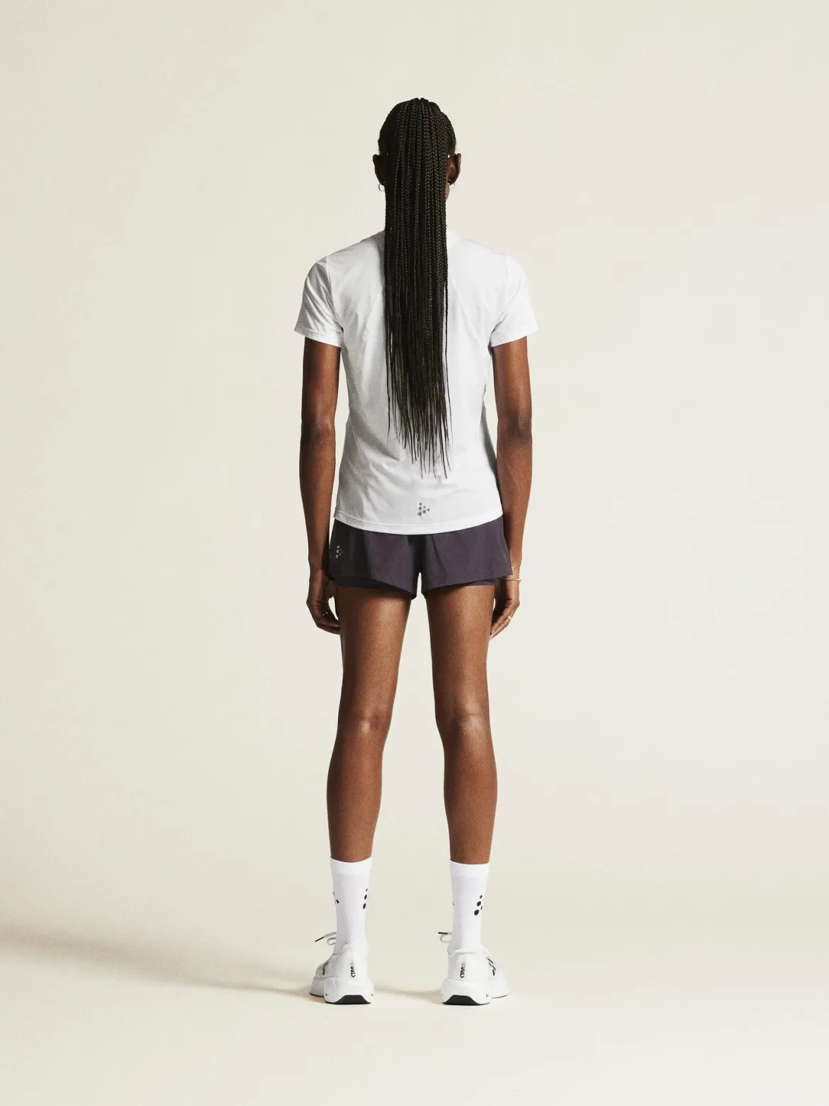 Women's Adv Essence SS Tee 2 - White