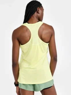 Women's ADV Essence Training Singlet - GIALLO