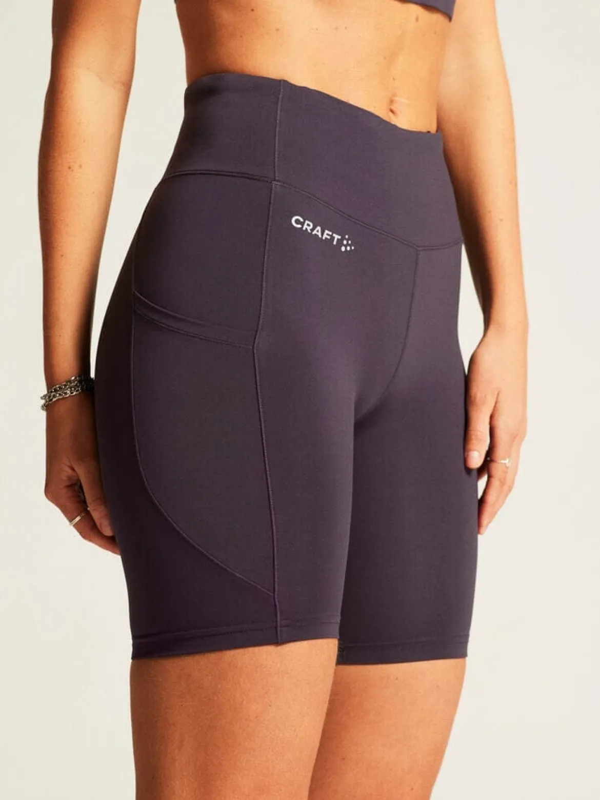 Women's ADV Essence Training Short Tights 2 - DK Plum