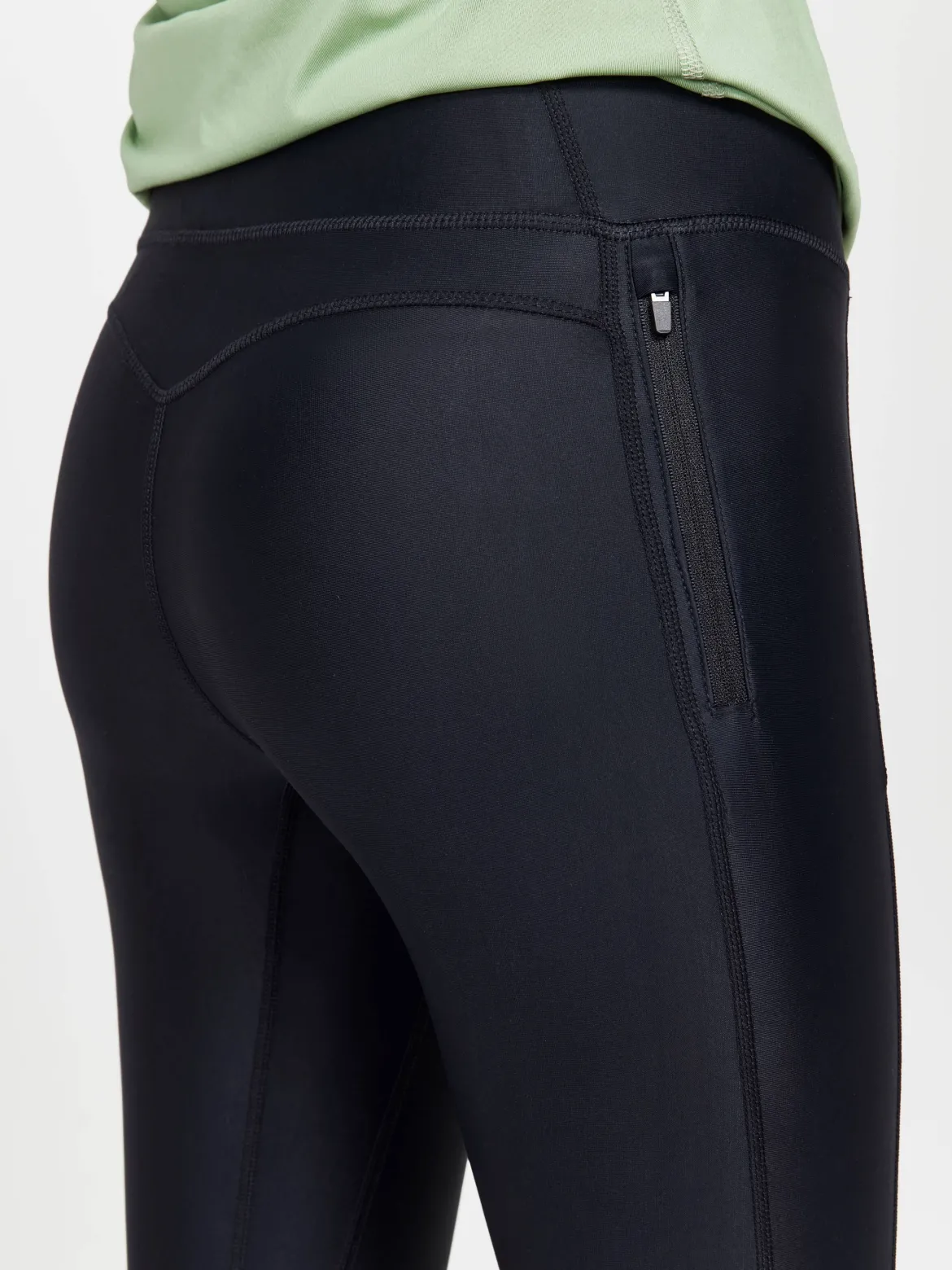 Women's ADV Essence Training Zip Tights - Black