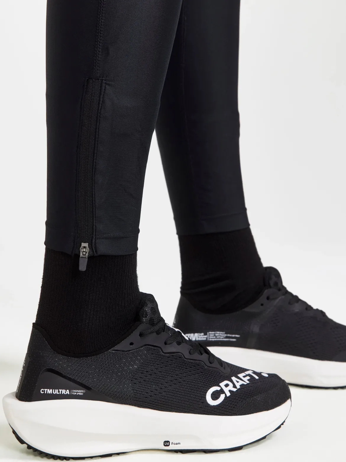 Women's ADV Essence Training Zip Tights - Black