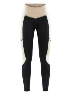 Women's ADV Essence Warm Tights - BLACK-ECRU