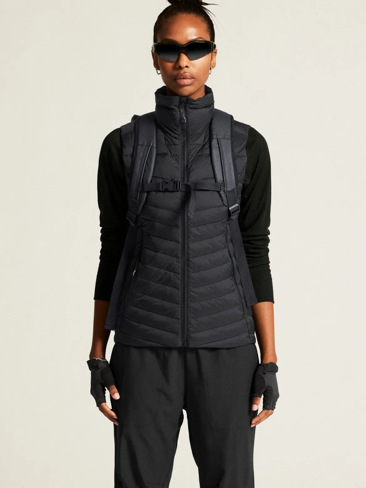 Women's ADV Explore Light Down Vest - Black