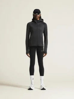 Women's ADV Explore Power Fleece Hood Jacket - Black