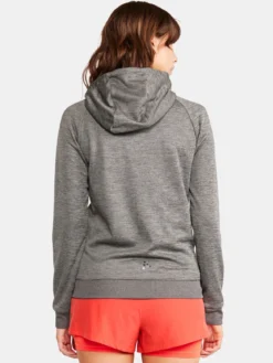 Women's ADV Full-Zip Hood - Dk Grey Melange