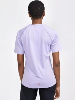 Women's ADV Gravel Bike Short Sleeve Tee - LAVENDER-MELANGE