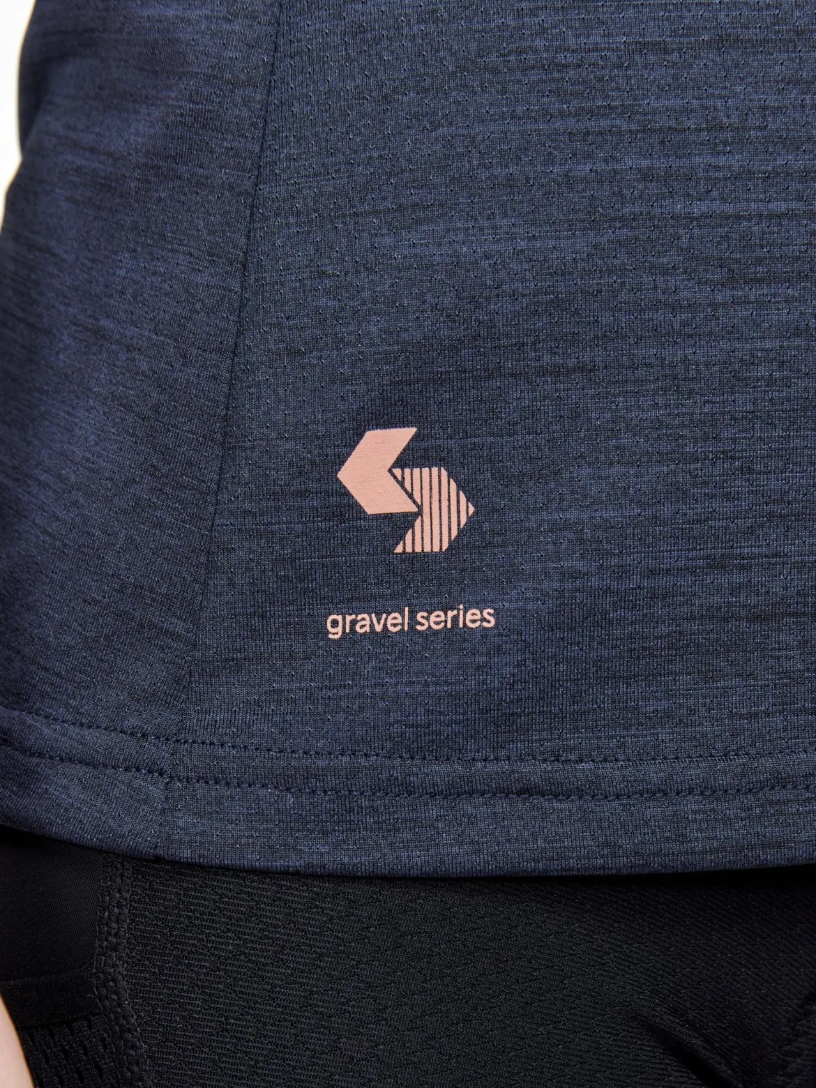 Women's ADV Gravel Bike Short Sleeve Tee - Black Melange