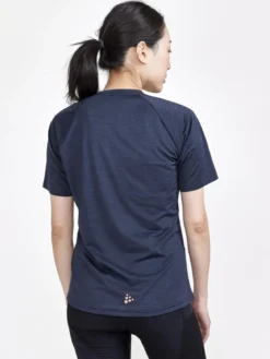 Women's ADV Gravel Bike Short Sleeve Tee - Black Melange