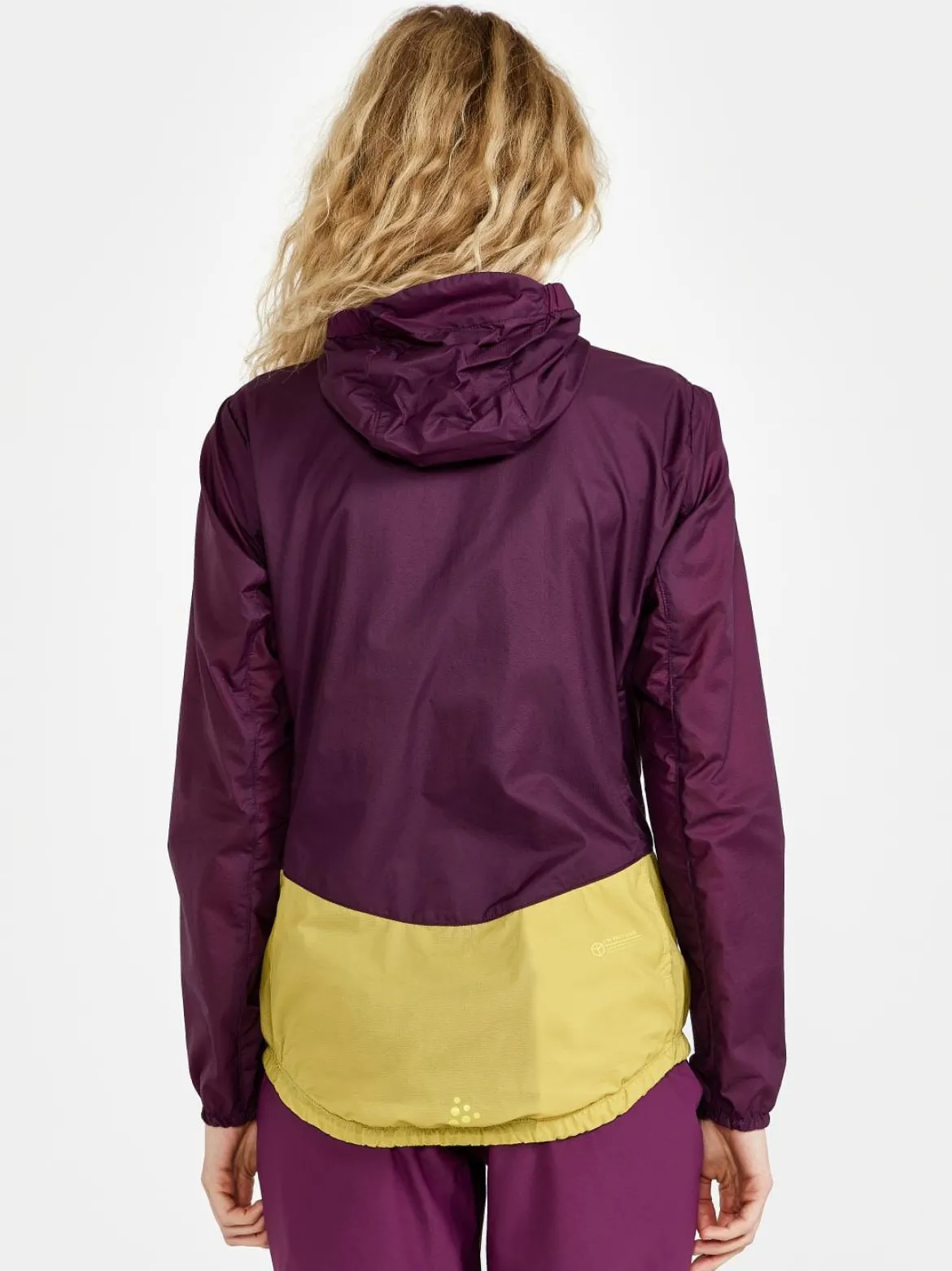 Women's ADV Gravel Wind Jacket - BURGUNDY-CRESS