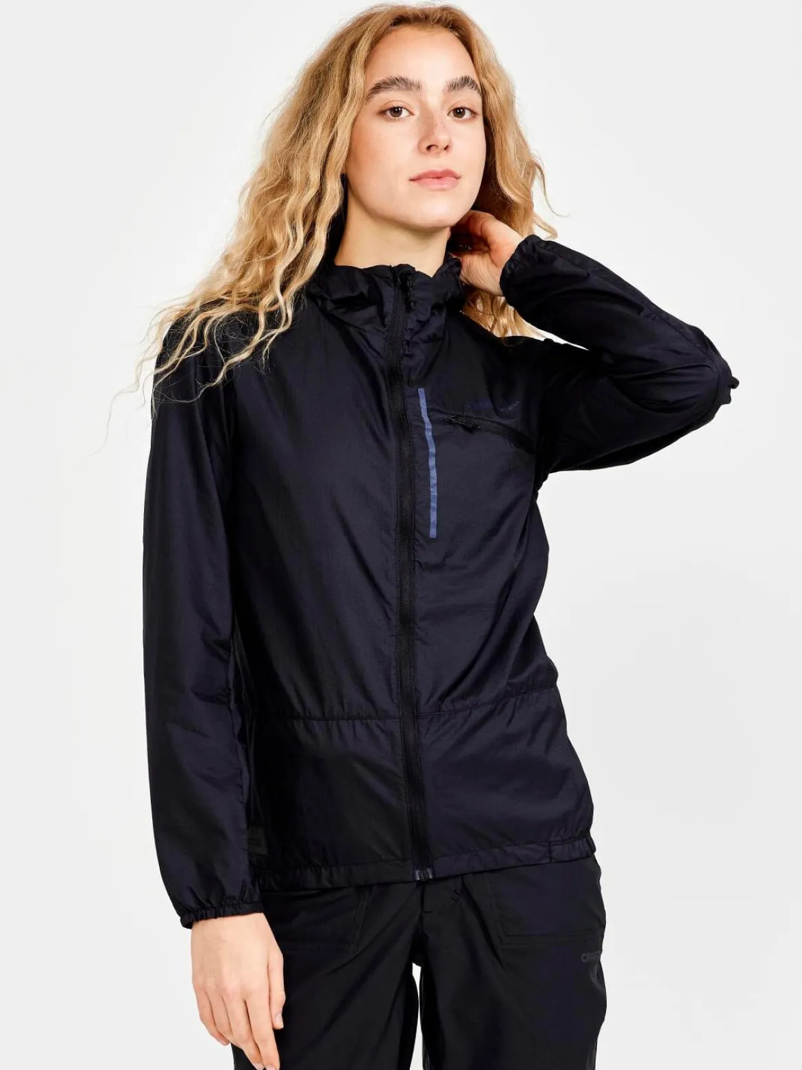 Women's ADV Gravel Wind Jacket - Black
