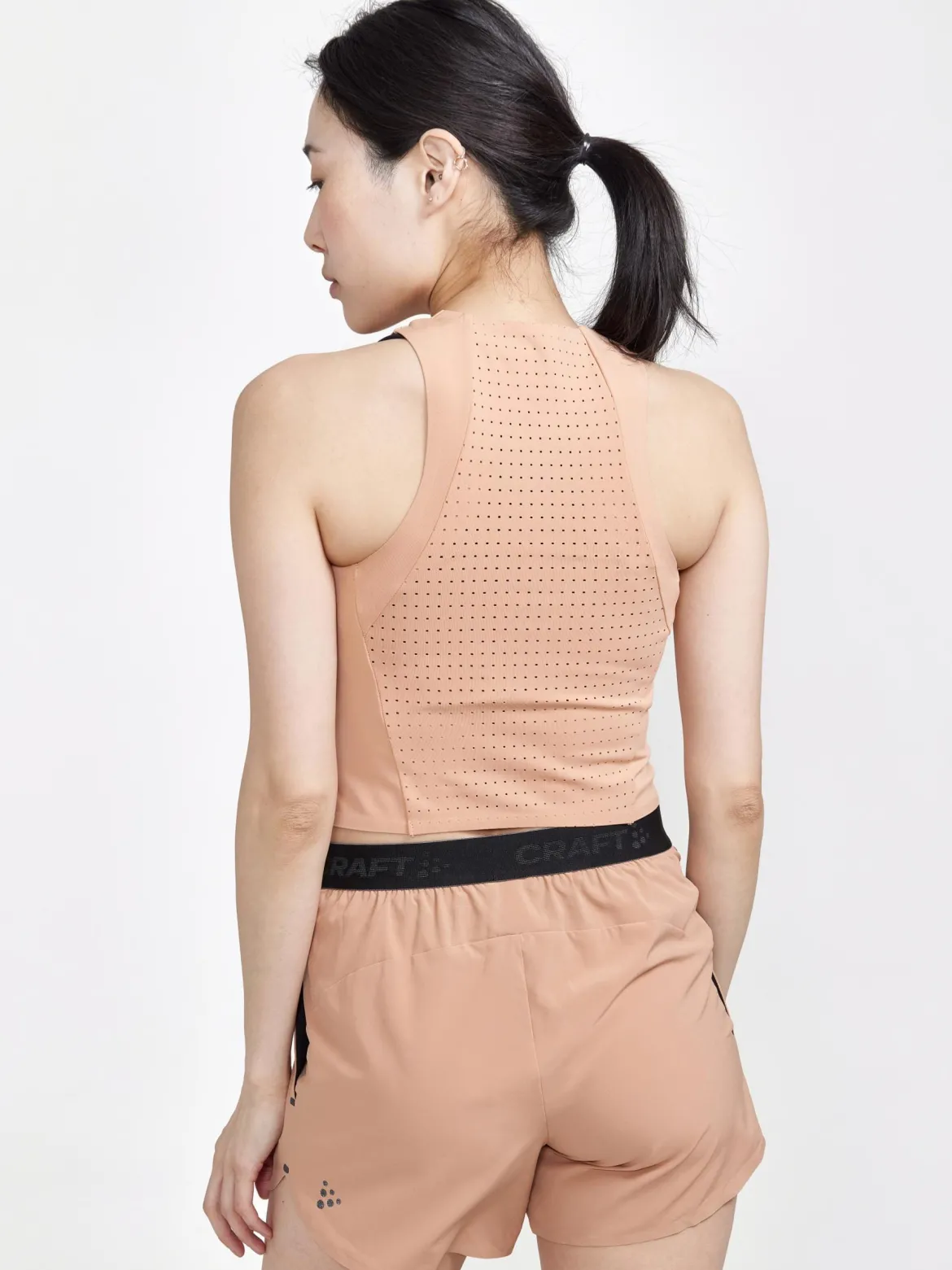 Women's ADV Hit Perforated Training Tank - CLIFF